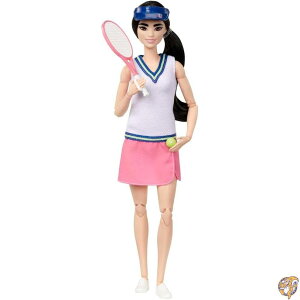 Barbie Doll & Accessories, Career Tennis Player with Racket and Ball, HKT73