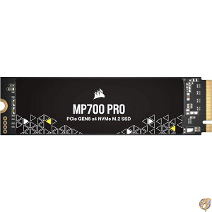 CORSAIR MP700 PRO �yPCIe Gen5 x4 NVMe 2.0 M.2 SSD�z �����x TLC NAND 2280 DirectStorage �Ή� �ő� 12,400MB/s CSSD-F2000GBMP700PNH