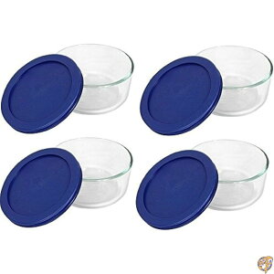 �y5���ő�2000�~�N�[�|���zPyrex �ۊǗp�ی`�f�B�b�V�� 2-Cup (Pack of 4) 6017399-4
