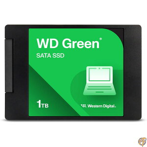 Western Digital 1TB WD �O���[�� ����SSD �\���b�h�X�e�[�g�h���C�u - SATA III 6Gb/s 2.5/7mm �ő�545MB/s WDS100T3G0A