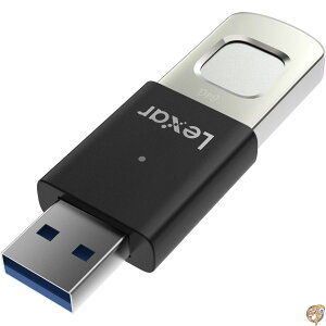 �y�ő�2000�~�N�[�|��!4���`�zLexar 128GB JumpDrive Fingerprint F35 PRO USB 3.2 Gen 1 �t���b�V���h���C�u �ő�400/300MB/�b �ǂݎ��/��������/�X�g���[�W�g���ƃo�b�N�A�b�v 256�r�b�gAES & �w��Í��� (LJDF35P12