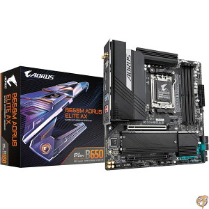 GIGABYTE B650M AORUS ELITE AX �}�U�[�{�[�h Micro-ATX [AMD B650 �`�b�v�Z�b�g����] MB5899