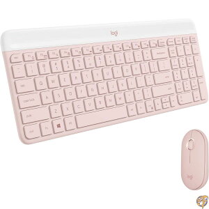 �yP2�{!20��&21���zLogitech MK470 �X�������C�����X�L�[�{�[�h�E�}�E�X�Z�b�g ���_���ŃR���p�N�g�Ȕ��^�݌v �É��d�l 2.4GHz USB���V�[�o�[�ڑ� �v���O���v���C�Ή� Windows�݊� ���[�Y