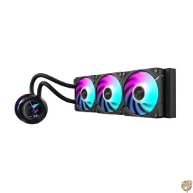 【20日最大4000円クーポン】GIGABYTE AORUS WATERFORCE X II 360 液体CPUクーラー 360mmラジエーター 3X 120mm 低ノイズARGBファン付き Intel LGA1700 AMD AM5(GP-AORUS 360) に対応