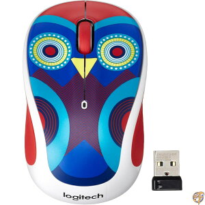 Logitech 910 - 004440 m325 C���C�����X�}�E�X Optical ���C�����X ���W�I���g�� USB 1000 dpi �m�[�g�u�b�N�A�R���s���[�^ �X�N���[���z�C�[�� 5�{�^��( S ) Olivia�t�N���E