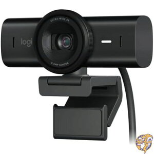 Logitech MX Brio Ultra HD 4K �X�g���[�~���O�E�F�u�J�����A1080p at 60 FPS�AUSB-C�A�E�F�u�J�����J�o�[�AMicrosoft Teams�AZoom�AGoogle Meet�œ���-�u���b�N(���j���[�A��)