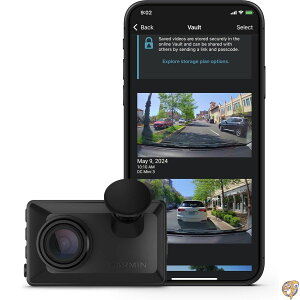 Garmin Dash Cam X110 �R���p�N�g1080p HD�h���C�u���R�[�_�[ 140�x�̎��� Clarity�Ό������ �������� GPS 2.4�C���`�f�B�X�v���C �����^��