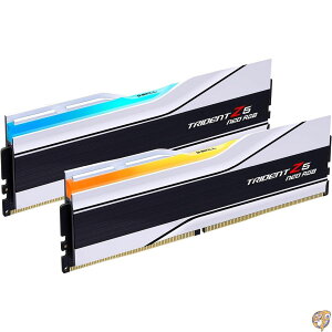 G.SKILL Trident Z5 Neo RGB�V���[�Y DDR5 RAM (AMD EXPO) 32GB (2x16GB) 6000MT/s CL26-36-36-96 1.45V �f�X�N�g�b�v�R���s���[�^������ U-DIMM - �}�b�g�z���C�g (F5-6000J2636H16GX2-TZ5NRW)