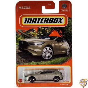 �y�ő�1000�~�N�[�|���zMatchbox 2019 Mazda3�A�z���C�g�S�[���h�A77/100�A1:64�X�P�[�� �_�C�L���X�g�B
