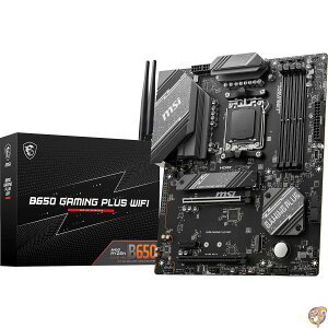 �y�ő�1000�~�N�[�|���zMSI B650 Gaming Plus WiFi �}�U�[�{�[�h AMD �\�P�b�g AM5 ATX