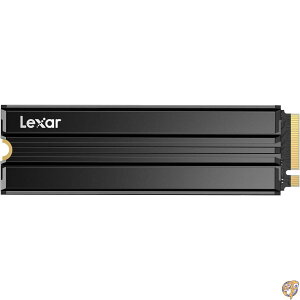 Lexar 1TB NM790 SSD �q�[�g�V���N�t�� PCIe Gen4 NVMe M.2 2280 �����\���b�h�X�e�[�g�h���C�u �ő�7400/6500MB/�b �ǂݎ��/�������݉\ PS5�Ή� �Q�[�}�[��N���G�C�^�[���� �u���b�N (LNM790X001T-RN9NU)