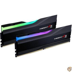 G.SKILL Trident Z5 RGB�V���[�Y DDR5 RAM (Intel XMP 3.0) 32GB (2x16GB) 6800MT/s CL34-45-45-108 1.40V �f�X�N�g�b�v�R���s���[�^������ U-DIMM - �}�b�g�u���b�N (F5-6800J3445G16GX2-TZ5RK)