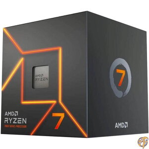 AMD CPU Ryzen 7 7700, with Wraith Prism Cooler 3.8GHz 8�R�A / 16�X���b�h 40MB 65W 100-100000592BOX