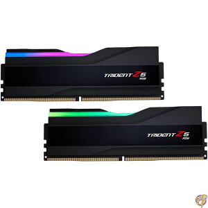 G.SKILL Trident Z5 RGB�V���[�Y DDR5 RAM (Intel XMP 3.0) 32GB (2x16GB) 6000MT/s CL30-40-40-96 1.35V �f�X�N�g�b�v�R���s���[�^������ U-DIMM - �}�b�g�u���b�N (F5-6000J3040F16GA2-TZ5RK)