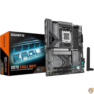 GIGABYTE X870 Eagle WIFI7 AMD AM5 LGA 1718 �}�U�[�{�[�h�AATX�ADDR5�A4X M.2�APCIe 5.0�AUSB4�AWIFI7�A2.5GbE LAN�AEZ���b�`�B