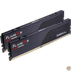 �y�ő�1000�~�N�[�|���zG.SKILL Flare X5�V���[�Y DDR5 RAM (AMD EXPO) 128GB (2x64GB) 6000MT/s CL32-44-44-96 1.40V �f�X�N�g�b�v�R���s���[�^������ U-DIMM - �}�b�g�u���b�N (F5-6000J3244G64GX2-FX5)
