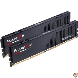 �y�ő�1000�~�N�[�|���zG.SKILL Flare X5�V���[�Y DDR5 RAM (AMD EXPO & Intel XMP 3.0) 128GB (2x64GB) 6000MT/s CL36-44-44-96 1.25V �f�X�N�g�b�v�R���s���[�^������ U-DIMM - �}�b�g�u���b�N (F5-6000J3644D64GX2-FX5)