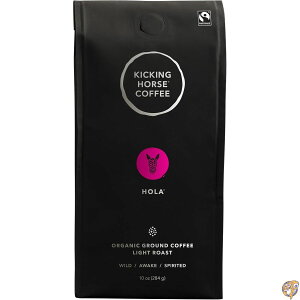 �y25���ő�4000�~�N�[�|���zKicking Horse Coffee, Hola, Light Roast, Ground, 284 g �I�[�K�j�b�N�F�� �t�F�A�g���[�h�F�� �R�[�V���F�� �R�[�q�[