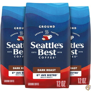 �y5��P2�{!!�zSeattle's Best Coffee (�V�A�g���Y�x�X�g�R�[�q�[) 6th Avenue Bistro �_�[�N���[�X�g �R�[�q�[�� 12�I���X (��340g) ×3�܃Z�b�g