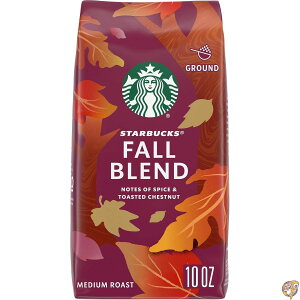 �y5���ő�2000�~�N�[�|���zStarbucks �X�^�[�o�b�N�X [�t�H�[���u�����h] �~�f�B�A�����[�X�g �O���E���h�R�[�q�[ �҂��� 283g(10oz) / [Fall Blend] Medium Roast Ground Coffee [���s�A���i][�C�O�����i]