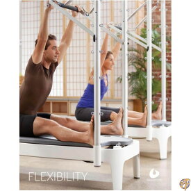 【10日最大2000円クーポン】Balanced Body ピラティスコンセプトポスター ピラティススタジオ・ホームジム・フィットネスルーム用エクササイズウォールデコレーション 16 x 20インチ (約40.6 50.8cm) Flexibility (柔軟性)