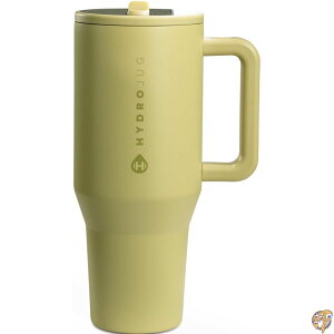HydroJug Traveler 32�I���X (��946ml) �X�e�����X�{�g�� �n���h�����t���b�v�X�g���[�t �Ԃ̃h�����N�z���_�[�Ή� �R��h�~�E�ۉ��ۗ�^���u���[�E���o�[�x�[�X�t�� �M�t�g�ɍœK (�I���[�u)