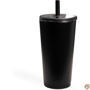 HydroJug Everyday Tumbler 20�I���X (��590ml) �Z���~�b�N�R�[�e�B���O�^��f�M�^���u���[ (�X�g���[���\�t�g�^�b�`���b�h�t��) �J�b�v�z���_�[�Ή� �_�u���E�H�[���^��f�M �J��Ԃ��g����g���x��