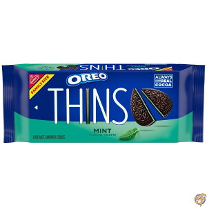 �y�ő�2000�~�N�[�|��!4���`�zOREO Thins Mint Creme Chocolate Sandwich Cookies, Family Size, 11.78 oz