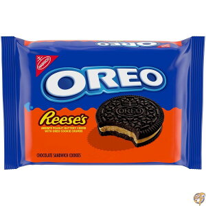 �y�ő�2000�~�N�[�|��!4���`�zOREO REESE'S Peanut Buttery Creme Chocolate Sandwich Cookies, 12.35 oz (��350g)