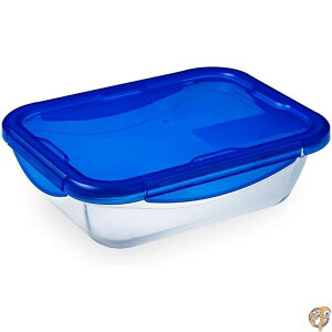 �y5���ő�2000�~�N�[�|���zPyrex �t�[�h�X�g���[�W�R���e�i �u���[ 20 x 15 5 cm