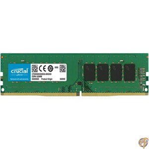 Crucial �f�X�N�g�b�v�p���݃����� 16GB(16GBx1��) DDR4 2666MT/s(PC4-21300) CL19 UDIMM 288pin CT16G4DFD8266