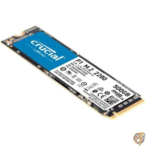Crucial(�N���[�V����) P1�V���[�Y 500GB 3D NAND NVMe PCIe M.2 SSD CT500P1SSD8