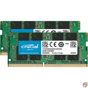 Crucial �m�[�gPC�p���݃����� 16GB(8GBx2��) DDR4 2666MT/s(PC4-21300) CL19 SODIMM 260pin CT2K8G4SFS8266