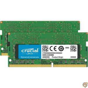 Crucial �m�[�gPC�p���݃����� 16GB(8GBx2��) DDR4 2666MT/s(PC4-21300) CL19 SODIMM 260pin for Mac CT2K8G4S266M