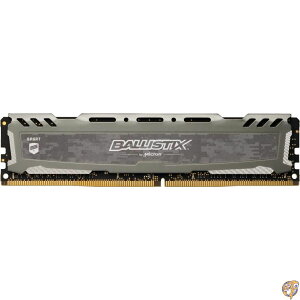 Crucial [Micron��] DDR4 �f�X�N�p�������[ 4GB BallistixSport LT (2400MT/s / PC4-19200 CL16 288pin SR x8 Unbuffered DIMM BLS4G4D240FSB
