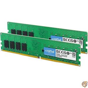 Crucial �f�X�N�g�b�v�p���݃����� 64GB(32GBx2��) DDR4 3200MT/s(PC4-25600) CL22 UDIMM 288pin CT2K32G4DFD832A