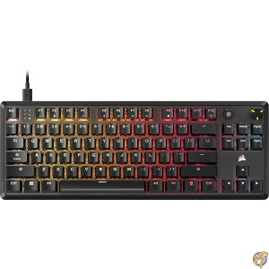 �y�ő�1000�~�N�[�|���zCorsair K70 CORE TKL RGB �e���L�[���X ���J�j�J�� �L�� �Q�[�~���O�L�[�{�[�h - ���[�r���O�ς� MLX Red v2 ���j�A�X�C�b�` SOCD ABS�_�u���V���b�g�L�[�L���b�v ���� 1000Hz �|�[