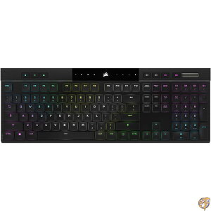 �yP2�{!20��&21���zCorsair K100 AIR ���C�����X RGB ���J�j�J���Q�[�~���O�L�[�{�[�h �����^ 1ms������SLIPSTREAM���C�����X ��x��Bluetooth CHERRY MX�E���g�����[�v���t�@�C���L�[�X�C�b�`���� NA�z�� (�p