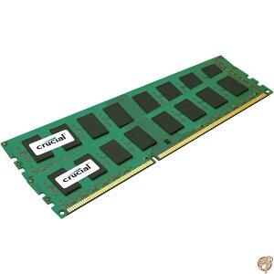 �y�ő�1000�~�N�[�|���zCrucial [Micron��Crucial�u�����h] DDR3 1600 MT/s (PC3-12800) 16GB kit (8GBx2) CL11 Unbuffered UDIMM 240pin CT2KIT102464BA160B