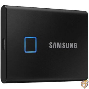Samsung T7 Touch �|�[�^�u��SSD 2TB USB 3.2 Gen.2 �O�t��SSD ���^���b�N�u���b�N (MU-PC2T0K/WW)