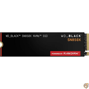 WD_BLACK 1TB SN850X NVMe �����^�Q�[�~���OSSD �\���b�h�X�e�[�g�h���C�u - Gen4 PCIe M.2 2280 �ō�7,300MB/s WDS100T2X0E