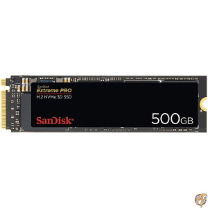 SanDisk �T���f�B�X�N ����SSD M.2-2280 / Extreme Pro 500GB PCIe Gen3 NVMe SDSSDXPM2-500G-G25