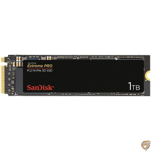 SanDisk �T���f�B�X�N ����SSD M.2-2280 / Extreme Pro 1TB PCIe Gen3 NVMe SDSSDXPM2-1T00-G25