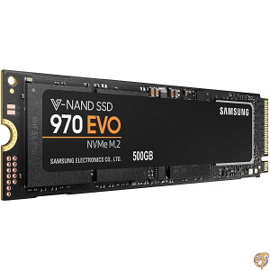 Samsung SSD 500GB 970 EVO M.2 Type 2280 NVMe PCIe Gen3.0x4 �����^ MZ-V7E500BW �Ǐo�ő�3400MB/s �����ő�2300MB/s