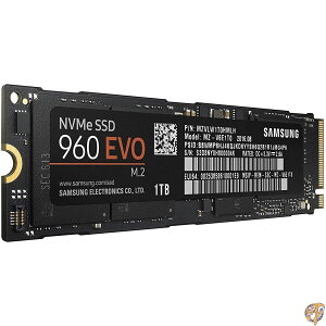�y�ő�1500�~�N�[�|���zSamsung 960 EVO Series - 1TB PCIe NVMe M.2 ����SSD (MZ-V6E1T0BW)