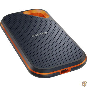SanDisk (�T���f�B�X�N) Extreme PRO �|�[�^�u���O�t��SSD �ő�]�����x1050MB/�b USB-C USB 3.1 SDSSDE80-500G-A25 �A���~�G���N���[�W��