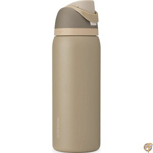 Owala �I���� FreeSip �X�e�����X�X�`�[�� 32�I���X �O���[/�u���E��(�_�E���g�D�A�[�X)