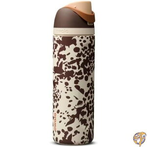 Owala 24fl oz (��710ml) �X�e�����X�X�`�[���� ���ʃG�f�B�V���� FreeSip �E�H�[�^�[�{�g�� Cowgirl Core