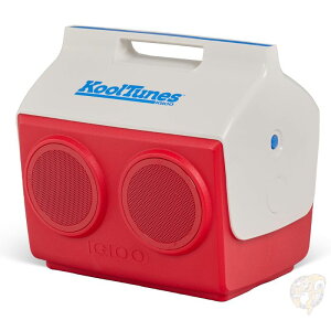 �C�O���[ Igloo Bluetooth�X�s�[�J�[���� �N�[���[�{�b�N�X 14�N�H�[�g ���b�h ��13L ��37cm �h�� �h�o �|�[�^�u�� Playmate Kool Tunes Retro