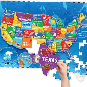 �y�N�[�|���z�M���zUnited States Puzzle ���i�C�e�b�h�X�e�[�c �p�Y�� �A�����J�n�} �p�Y�� �L�b�Y�p �t���A�p�Y�� 70�s�[�X 50�B���B�s �w�K �m��ߋ� �y�����T�C�Y�F��60×��43cm�z �j�̎q ���̎q 